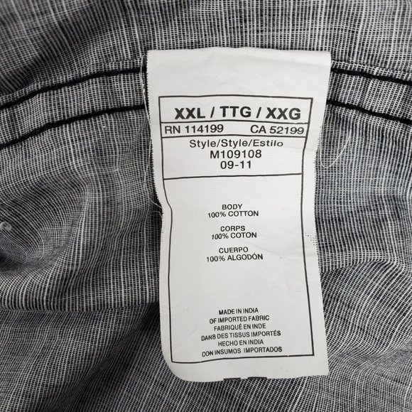 QUIKSILVER | Mens button up shirt size XXL - Picture 7 of 7